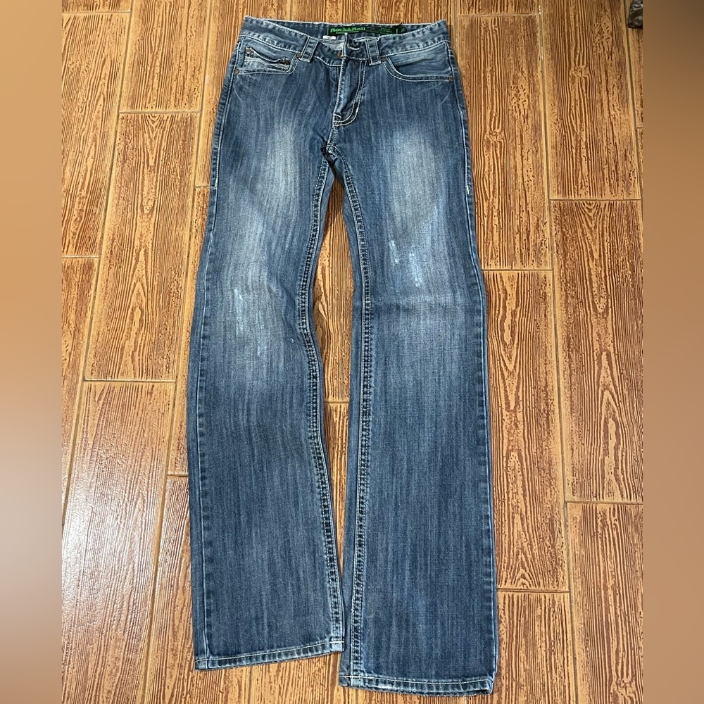 Rock & Roll Cowboy Denim Blue Denim Jeans
